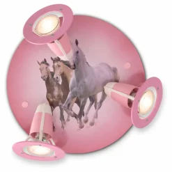 Kinderlampe Pferde