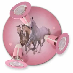 Kinderlampe Pferde