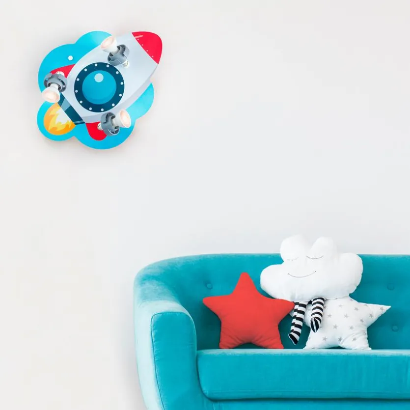 Kinderlampe Rakete