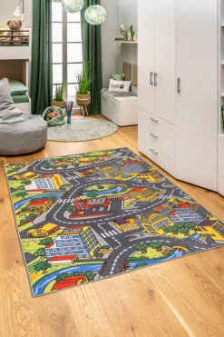 Kinderteppich City 100 x 165 cm
