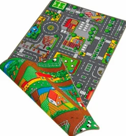 Kinderteppich City Duoplay 100 x 165 cm