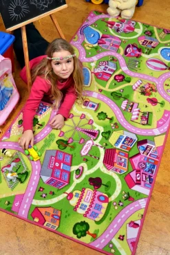 Kinderteppich Straße 95 x 200 cm
