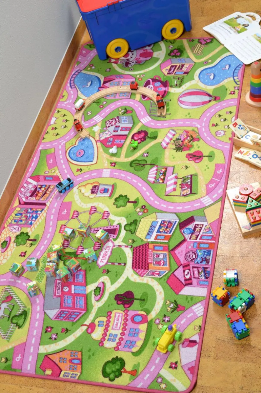 Kinderteppich Straße 95 x 200 cm