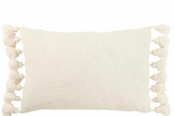 Kissen Quasten 59 x 38 cm