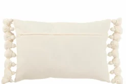 Kissen Quasten 59 x 38 cm
