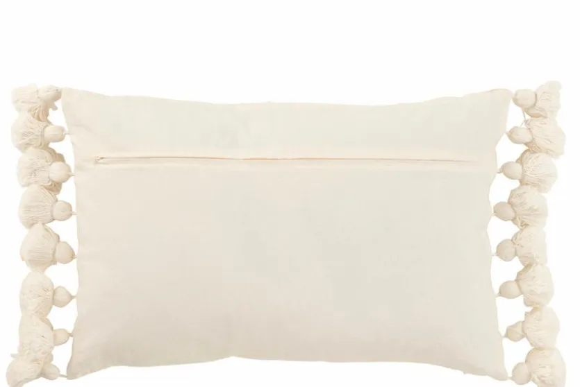 Kissen Quasten 59 x 38 cm