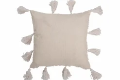 Kissen Quaste 45 x 45 cm