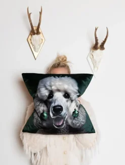 Kissen Winter Animal 45 x 45 cm
