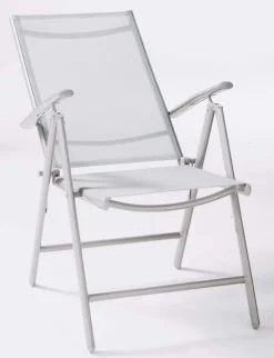Klappstuhl Adria, Alu/Textilene