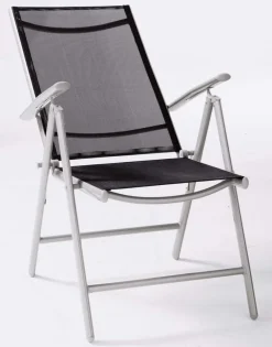 Klappstuhl Adria, Alu/Textilene