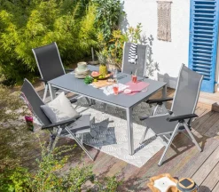 Klappstuhl Kedline, Alu/Textilene