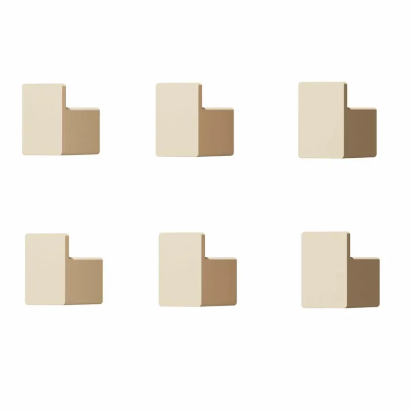 Kleiderhaken 6er-Set Palo