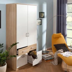 Kleiderschrank Bremen-Extra 91 x 199 cm