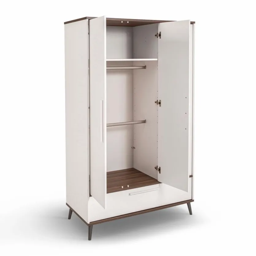 Kleiderschrank Edwin 124 x 204 cm