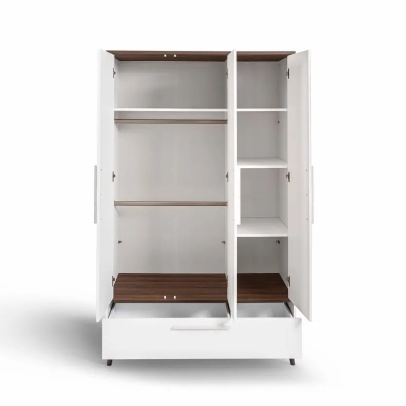 Kleiderschrank Edwin 124 x 204 cm