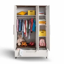 Kleiderschrank Edwin 124 x 204 cm