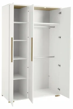 Kleiderschrank Enie 124 x 56 cm