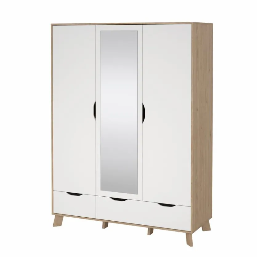 Kleiderschrank Ikast 147 x 201 cm