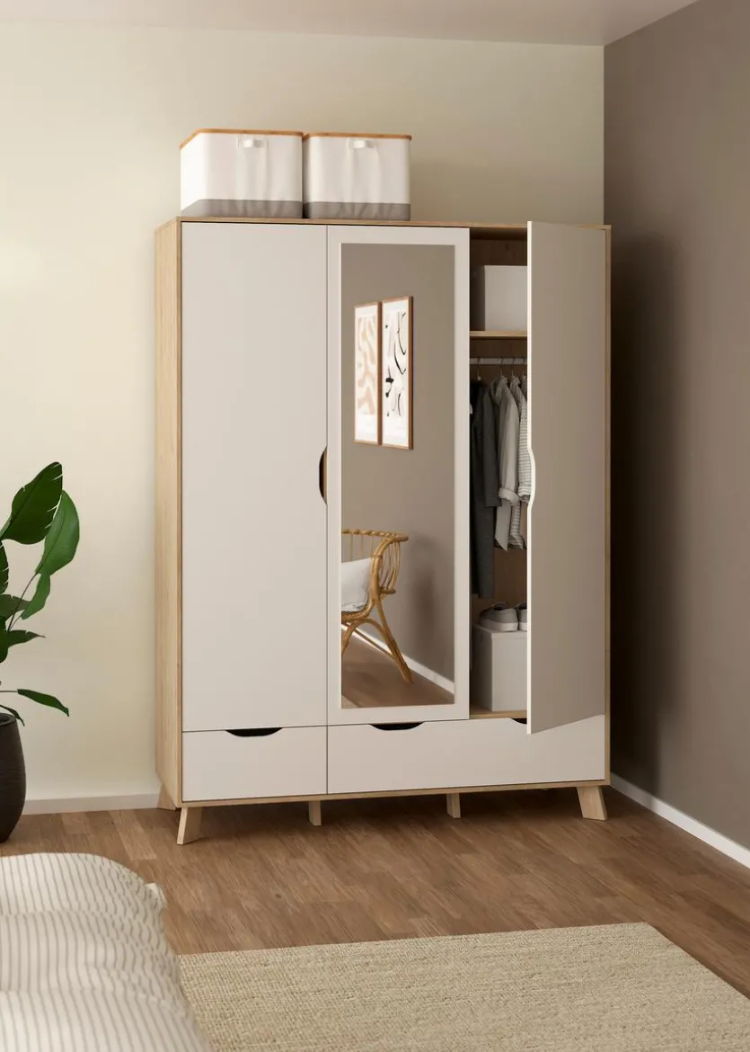 Kleiderschrank Ikast 147 x 201 cm