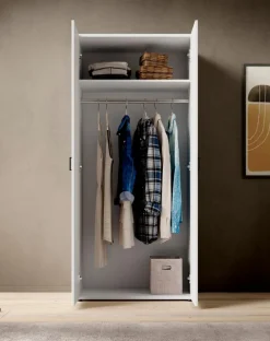 Kleiderschrank Barwite 80 x 190 cm