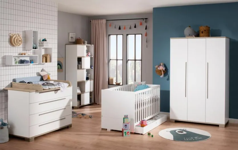 Kleiderschrank Carlo, 124 x 195 cm