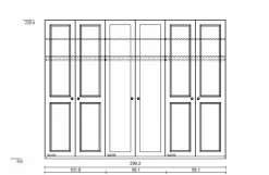 Kleiderschrank Charleston 300 x 230 cm