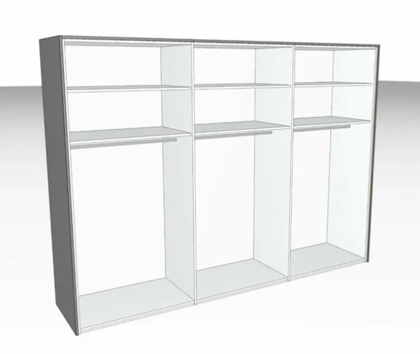 Kleiderschrank Cozy 302 x 220 cm