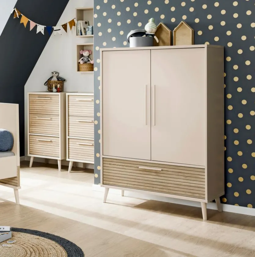 Kleiderschrank Eefje 95 x 139 cm