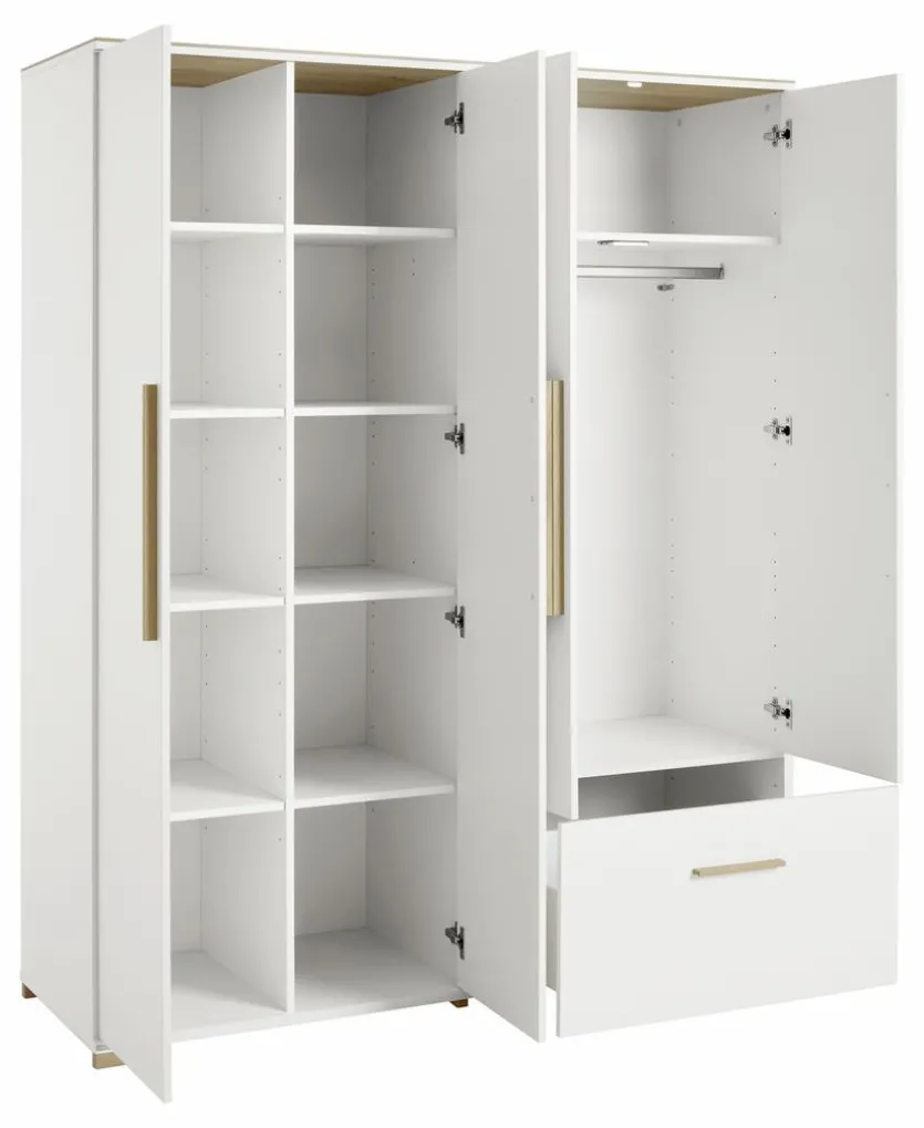 Kleiderschrank Enie 164 x 56 cm