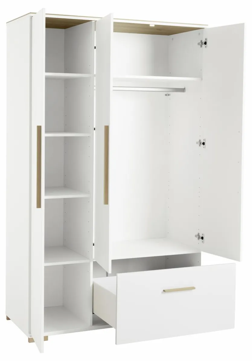 Kleiderschrank Enie 124 x 56 cm