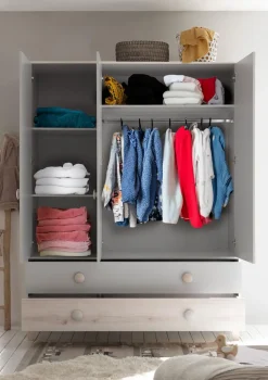 Kleiderschrank Fien 155 x 58 cm