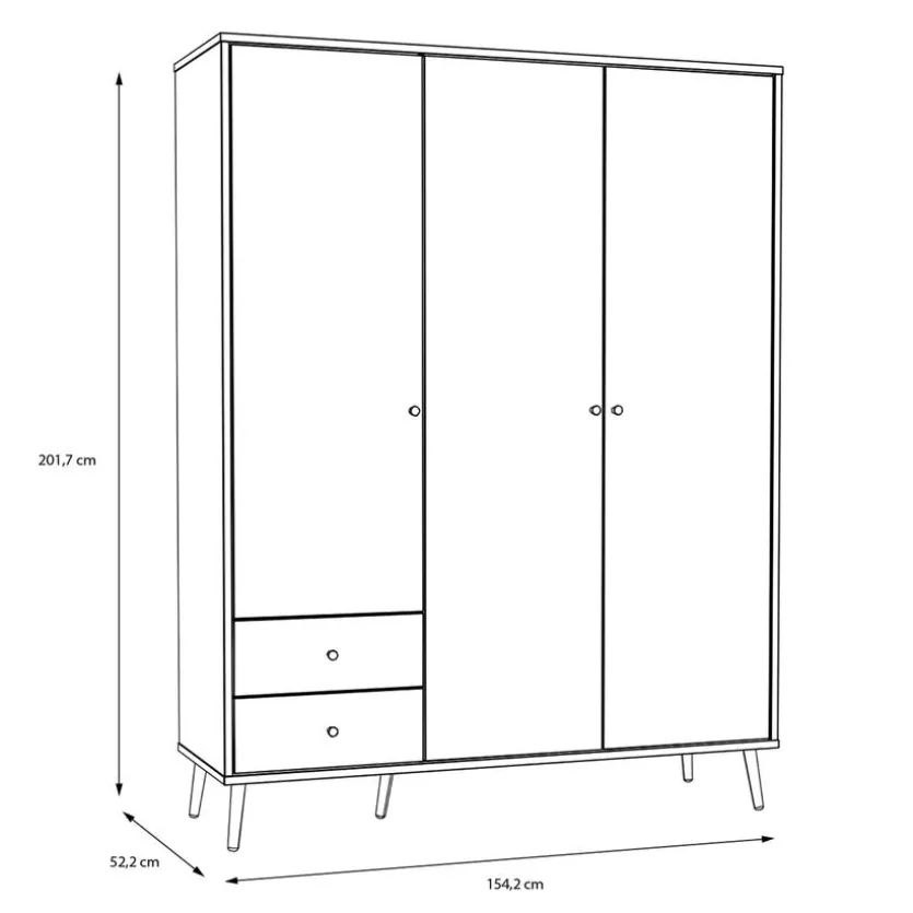 Kleiderschrank Harllson