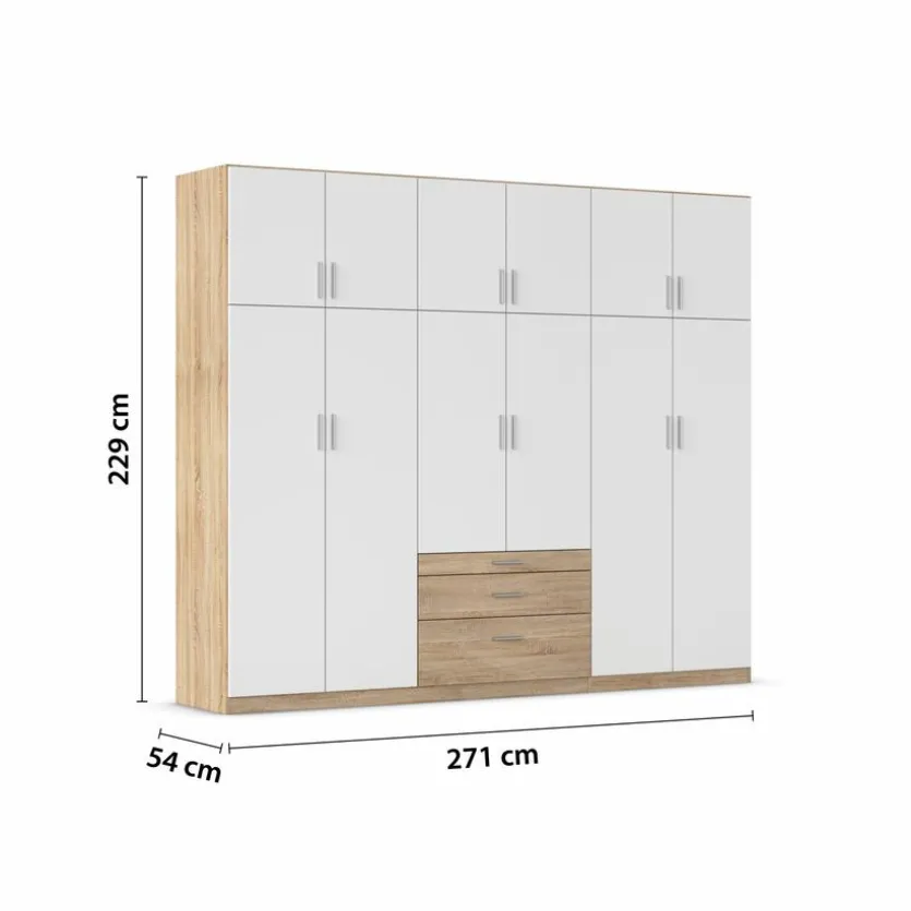 Kleiderschrank Hildesheim 271 x 229 cm