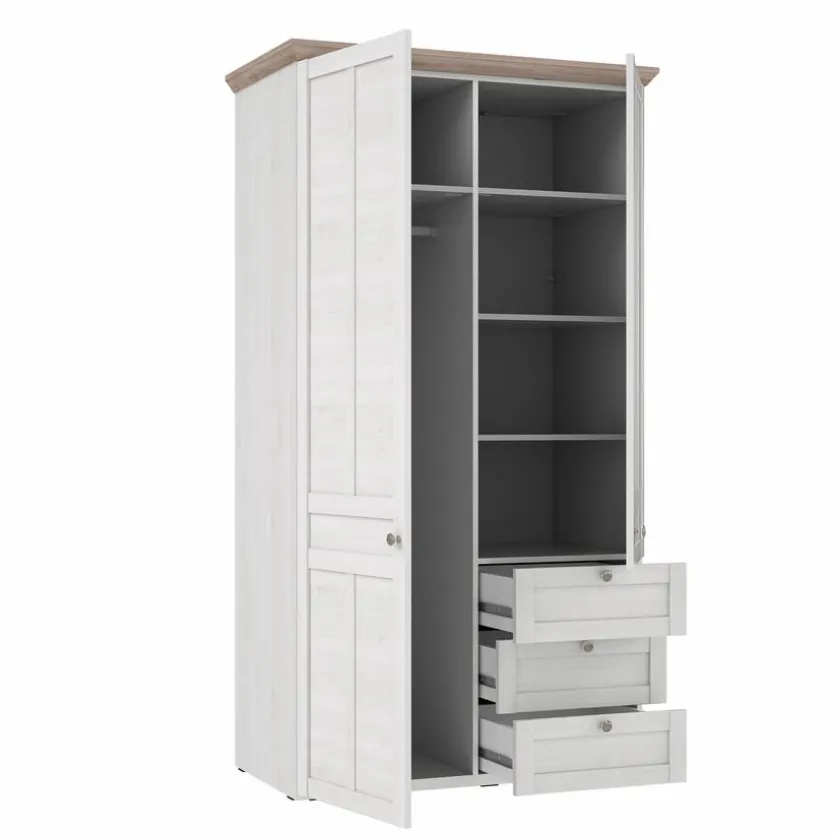 Kleiderschrank Iloppa SZ 105 x 193 cm