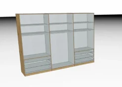 Kleiderschrank Loft 300 x 216 cm