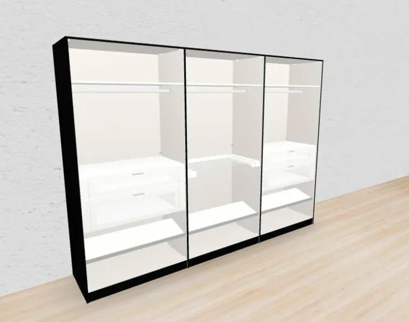 Kleiderschrank Longline 303 x 220 cm