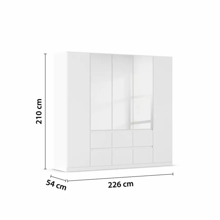 Kleiderschrank Mainz 226 x 210 cm