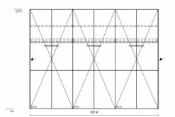 Kleiderschrank Marsala 300 x 235 cm