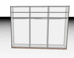 Kleiderschrank Minto 2.0 299,2 x 229,4 cm