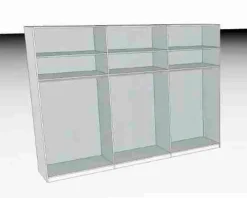 Kleiderschrank San Diego 300 x 216 cm