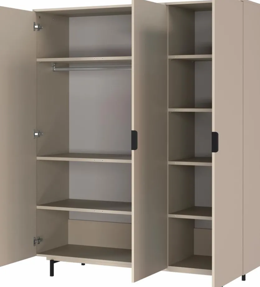 Kleiderschrank Tomino 158 x 190 cm