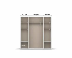 Kleiderschrank Voyager 187 x 194 cm