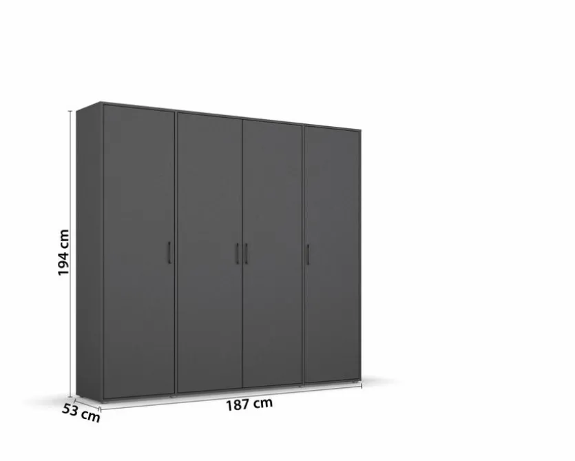 Kleiderschrank Voyager 187 x 194 cm