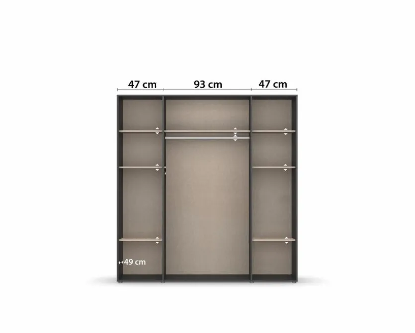Kleiderschrank Voyager 187 x 194 cm