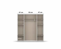 Kleiderschrank Voyager 187 x 194 cm
