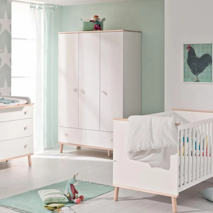 Kleiderschrank Ylvie 125 x 198 cm