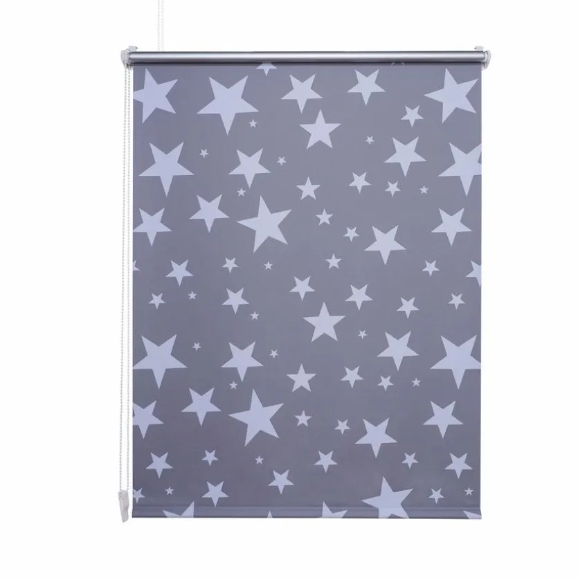 Klemmfix-Rollo Sterne 75 x 150 cm
