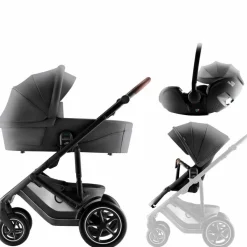 Kombi-Kinderwagen-Set Smile 5Z Mineral Grey