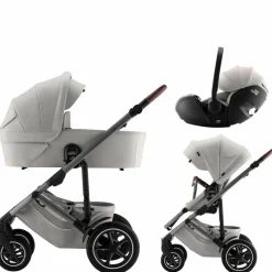 Kombi-Kinderwagen-Set Smile 5Z Linen Grey
