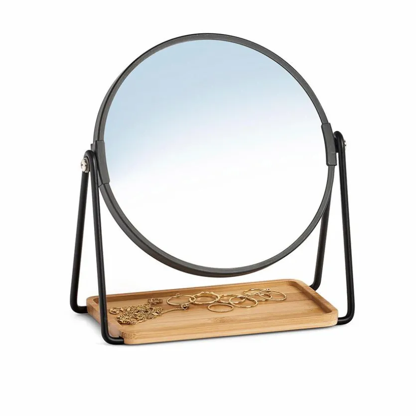 Kosmetikspiegel Ø 17,50 cm, Höhe 20,50 cm